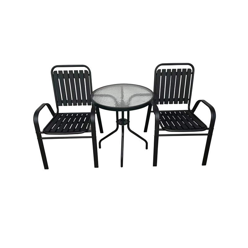 CDS-312 3pcs KD PVC Chair Set